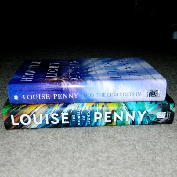 LOUISE PENNY Lot of 2 The Madness of Crowds How The Light Gets In Bundle - Picture 3 of 9